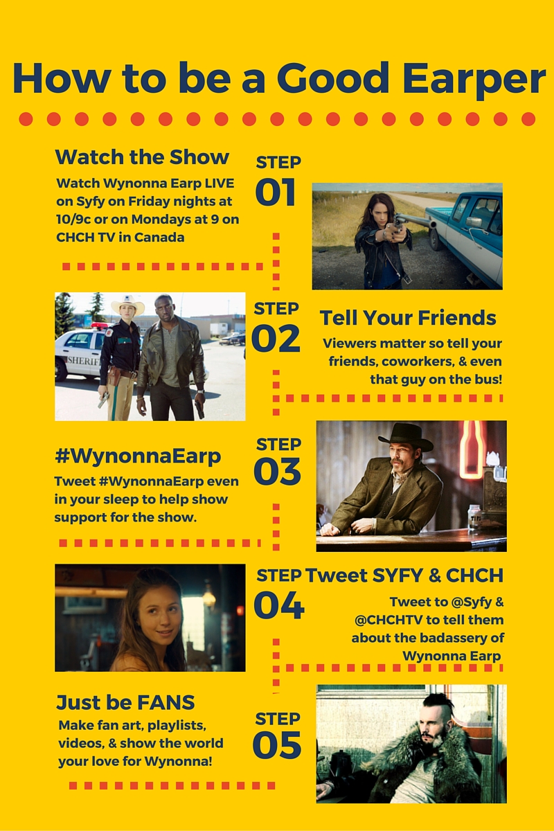 Renew Wynonna Earp by being a Good Earper