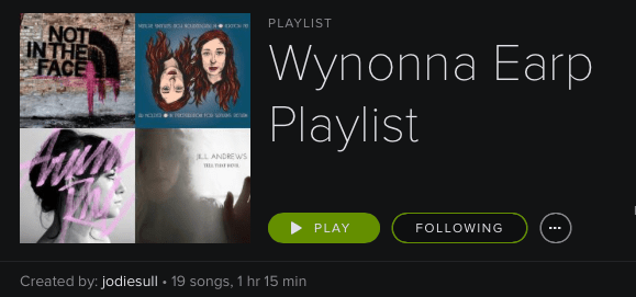 Wynonna Earp Spotify Playlist